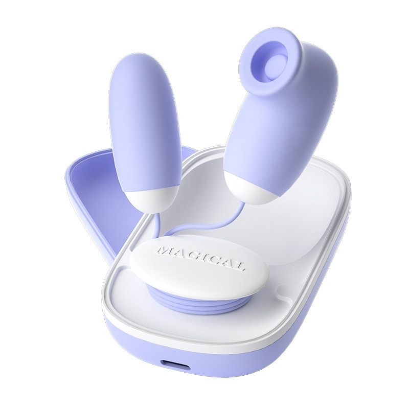 Generique Double Stimulateur Magical Suck 5 x 2cm
